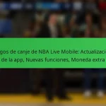 Códigos de canje de NBA Live Mobile: Actualizaciones de la app, Nuevas funciones, Moneda extra