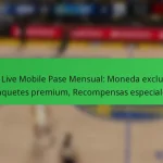 NBA Live Mobile Pase Mensual: Moneda exclusiva, Paquetes premium, Recompensas especiales
